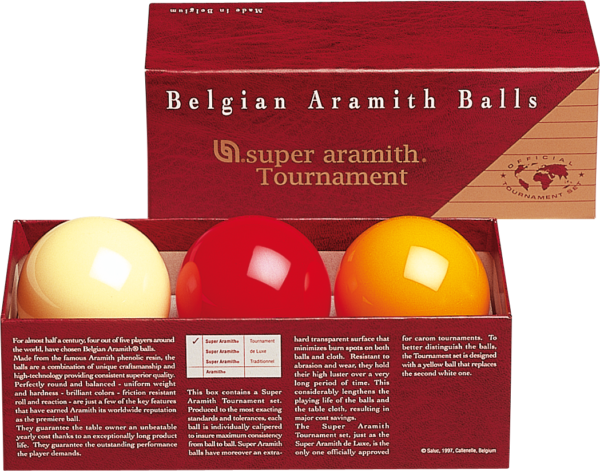 BBACTRN Super Aramith Tournament Carom Set | Golden Break Billiards